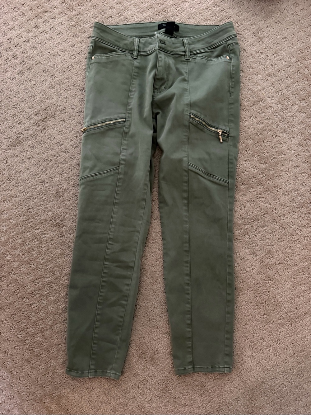 White House Black Market Women's Cargo Skinny Jeans